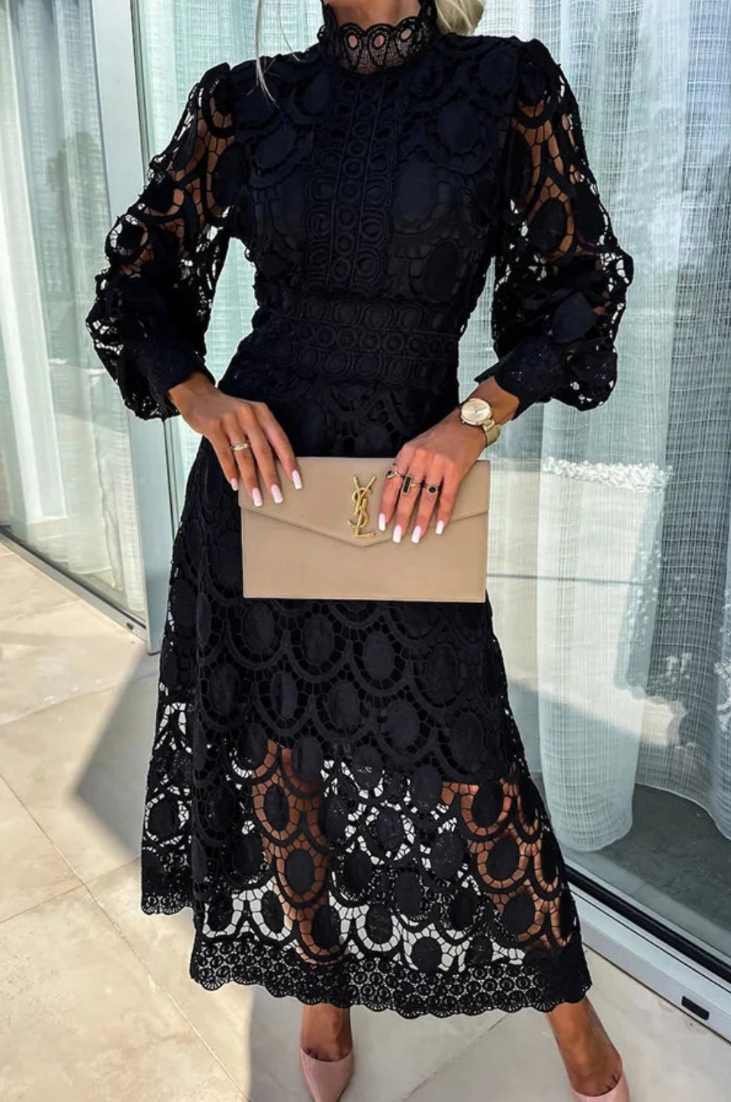 ISABELLA™ | Elegant Flowing Midi Dress