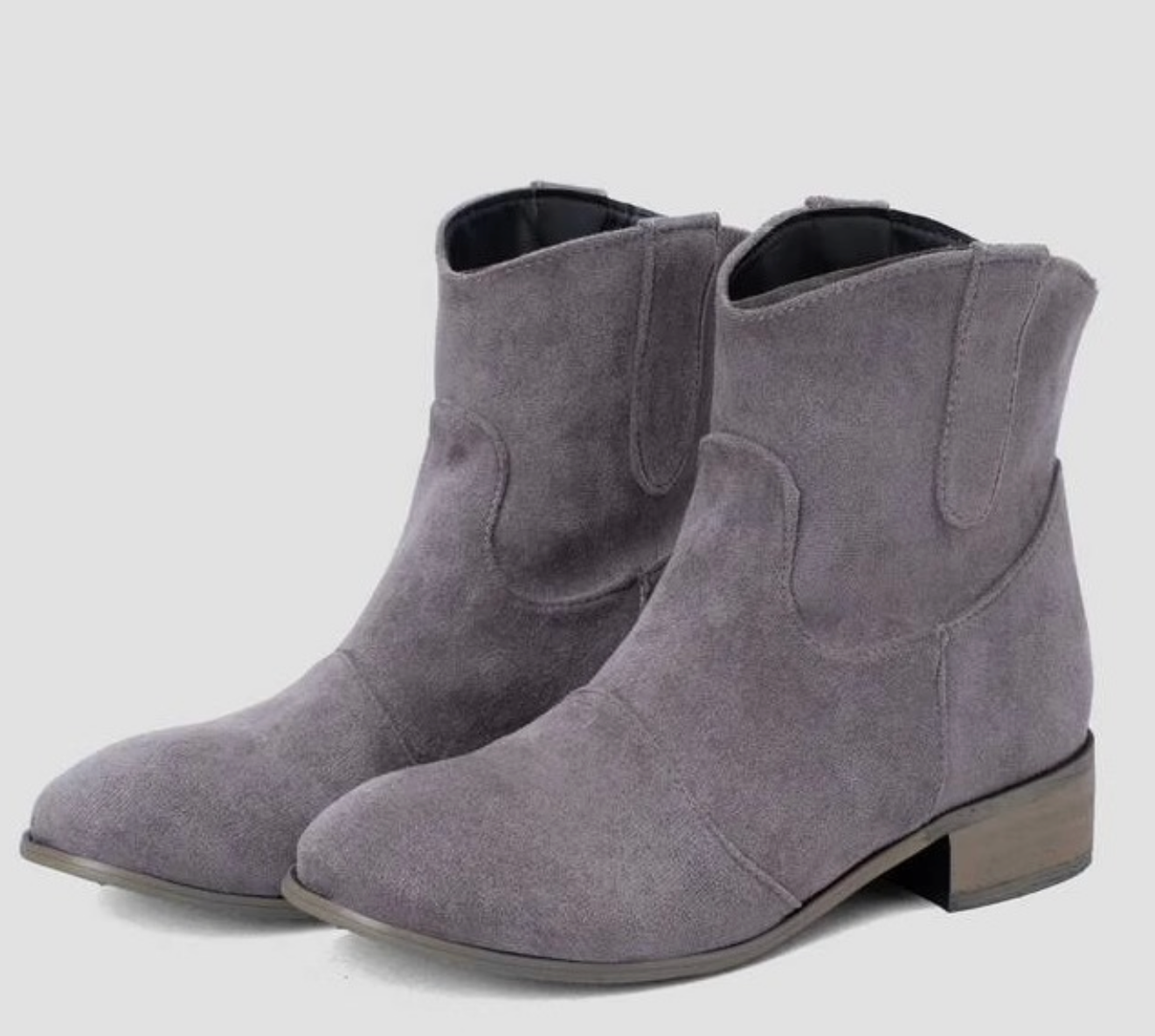 Ariel | Suede Western Boots