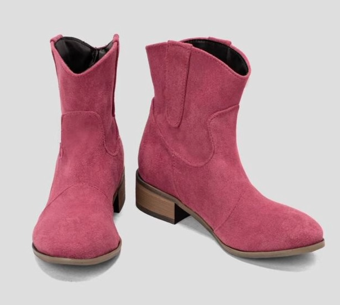 Ariel | Suede Western Boots