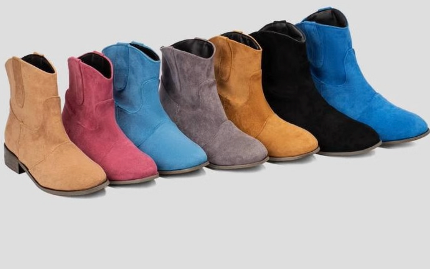 Ariel | Suede Western Boots
