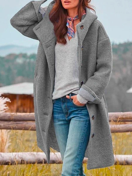Meryl™ – Cozy Button-Up Coat
