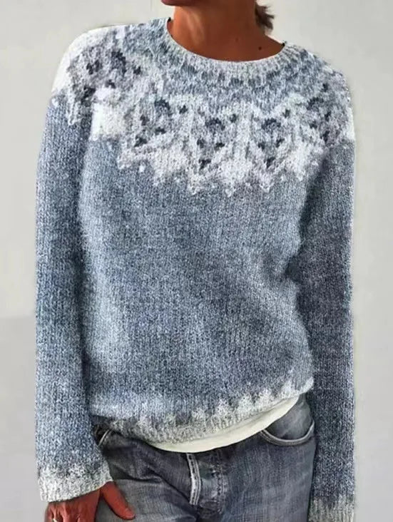 AMELIE™ | Cozy Retro Autumn Sweater with Nordic Flair