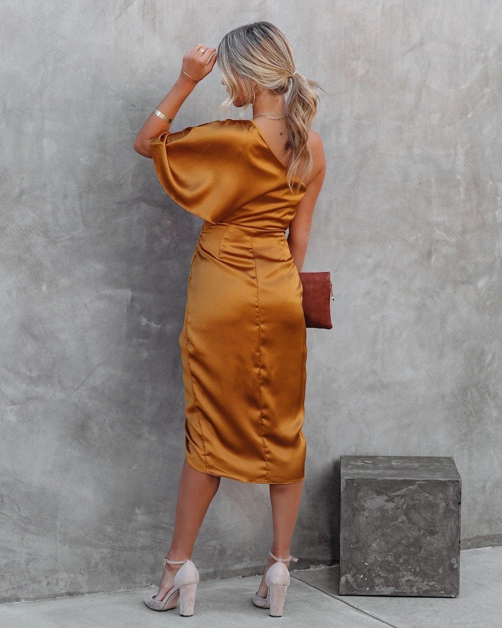 Zadie™ | Elegant Satin Evening Dress