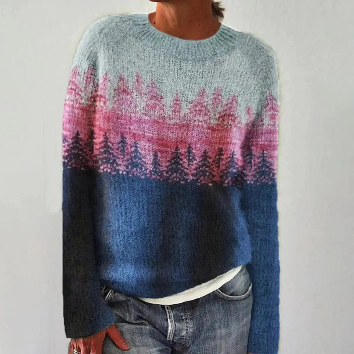 AMELIE™ | Cozy Retro Autumn Sweater with Nordic Flair