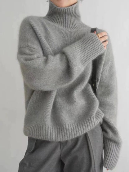 Alecia | Cashmere Roll Neck Jumper