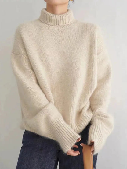 Alecia | Cashmere Roll Neck Jumper