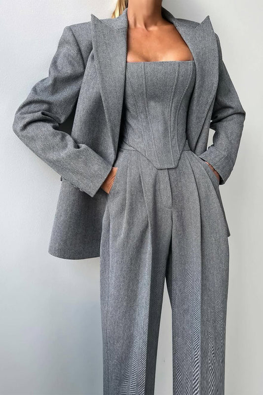 Dolce™ – Three-Piece Blazer Set