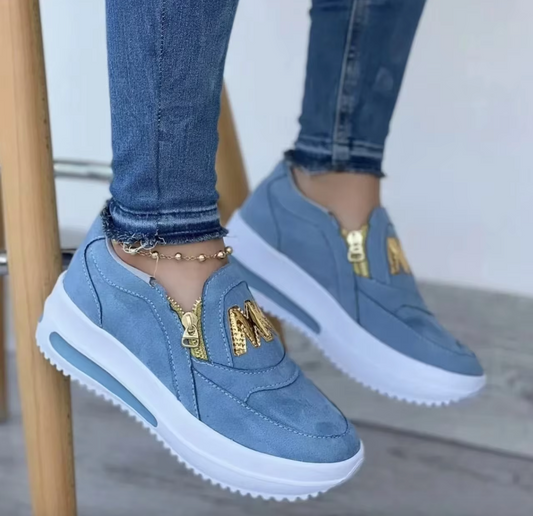 ZipStep™ Sneakers – For stylish, pain-free steps