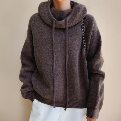 Isabelle™ | Merino Wool Roll Neck Jumper