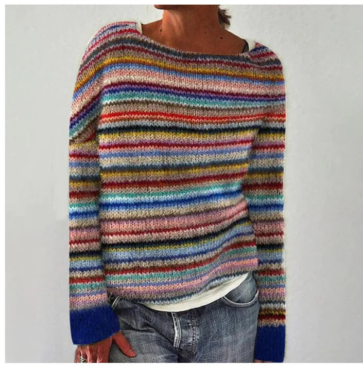 AMELIE™ | Cozy Retro Autumn Sweater with Nordic Flair